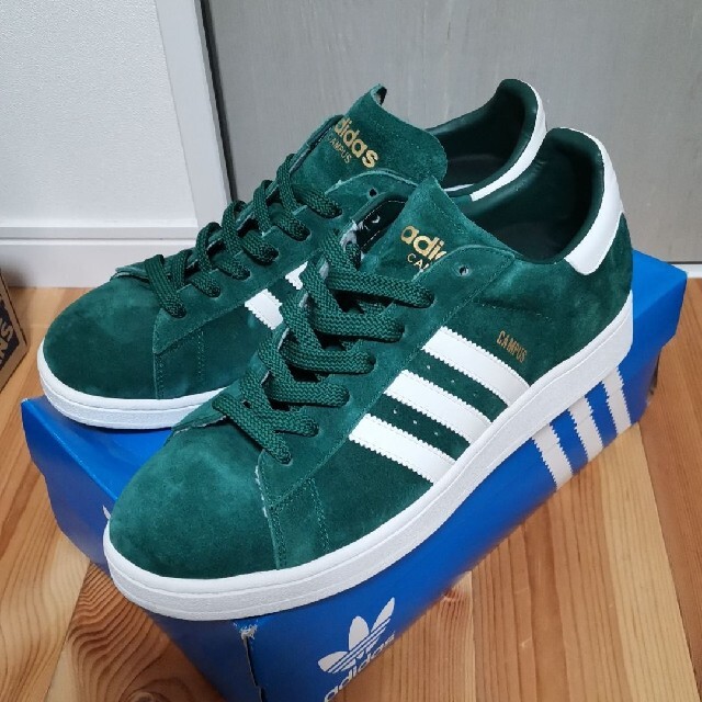 【早い者勝ち値引きUSED美品】adidas CAMPUS Ⅱ グリーン 29