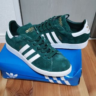 アディダス(adidas)の【早い者勝ち値引きUSED美品】adidas CAMPUS Ⅱ グリーン 29(スニーカー)