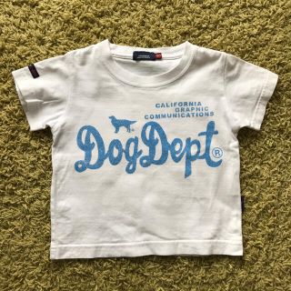 ドッグデプト(DOG DEPT)の90㎝☆DOG DEPT ロゴTシャツ(Tシャツ/カットソー)