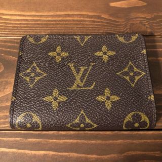 ルイヴィトン(LOUIS VUITTON)のルイヴィトン　モノグラム　パスケース(名刺入れ/定期入れ)