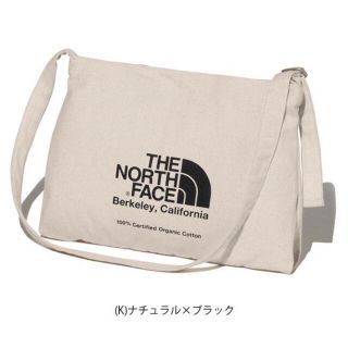 ザノースフェイス(THE NORTH FACE)の新品　ノースフェイス　ミュゼットバッグ  サコッシュ　ブラック(ショルダーバッグ)