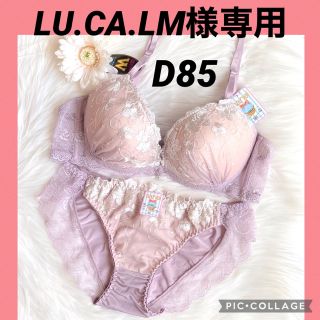 ブラジャー＆ショーツセットD85(ブラ&ショーツセット)