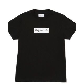 アニエスベー(agnes b.)の新品　タグ付き　アニエス・ベー　黒　半袖　Tシャツ(Tシャツ(半袖/袖なし))