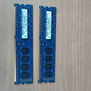 メモリ DDR3 2GB×２枚 10600(PCパーツ)