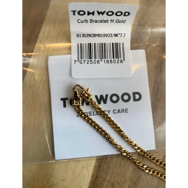 Ron Herman(ロンハーマン)のTOMWOOD トムウッド　curb bracelet gold M メンズのアクセサリー(ブレスレット)の商品写真