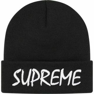 シュプリーム(Supreme)のsupreme ftp beanie ブラック 2021ss 新品未使用(ニット帽/ビーニー)