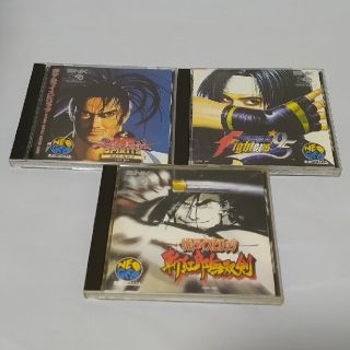 ネオジオ(NEOGEO)の【れお55様専用】ネオジオCD ソフト3本セット(家庭用ゲームソフト)