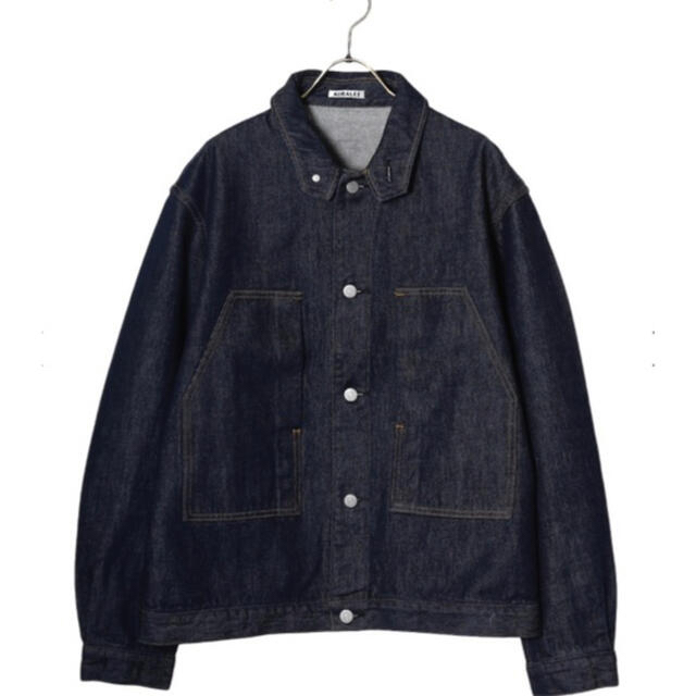 [AURALEE] HARD TWIST DENIM BLOUSONジャケット/アウター