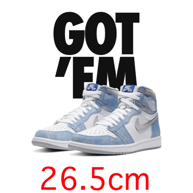 メンズNIKE AIR JORDAN 1 HIGH OG "HYPER ROYAL"