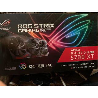 エイスース(ASUS)の動作確認済 ASUS ROG-STRIX-RX5700XT-O8G-GAMING(PCパーツ)