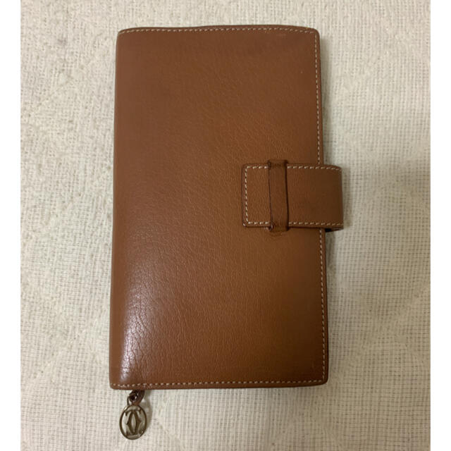 Cartier カルティエ 手帳 カバー レア レザー キャメルファッション小物