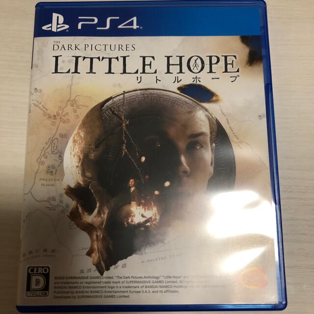 PlayStation4(プレイステーション4)のTHE DARK PICTURES： LITTLE HOPE（リトル・ホープ）  エンタメ/ホビーのゲームソフト/ゲーム機本体(家庭用ゲームソフト)の商品写真