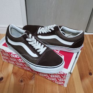 ヴァンズ(VANS)の【早い者勝ち値引きUSED美品】VANS Old Skool 茶色 29cm(スニーカー)