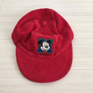 ディズニー(Disney)のUSED mickey コーデュロイCap(キャップ)