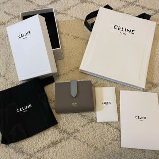 セリーヌ(celine)のセリーヌ　財布　バイカラー　ミニ　ウォレット　スモール　二つ折り(財布)