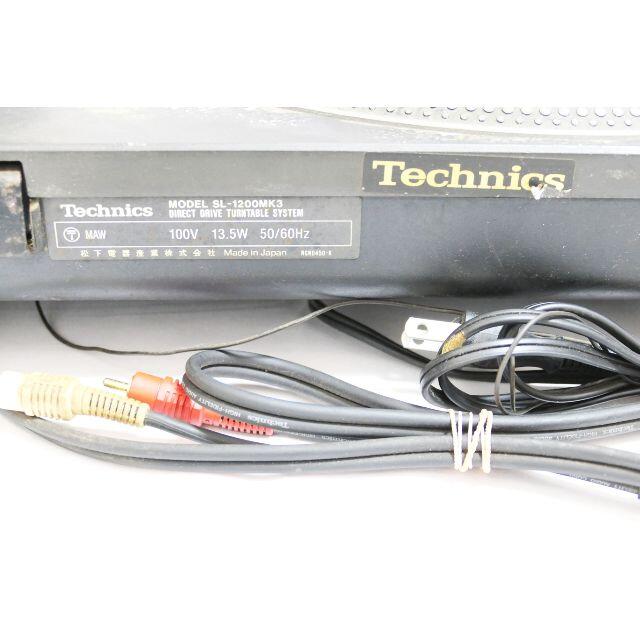 Technics SL-1200MK3 ターンテーブル テクニクス レコード DJ機器 Technics SL-1200MK3 ターンテーブル テクニクス レコード DJ機器