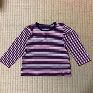 コムサイズム(COMME CA ISM)のコムサ・フォセット　ボーダーカットソー ロンT 90cm(Tシャツ/カットソー)