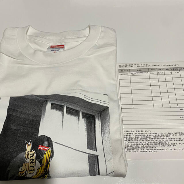 Supreme ANTIHERO Balcony Tee