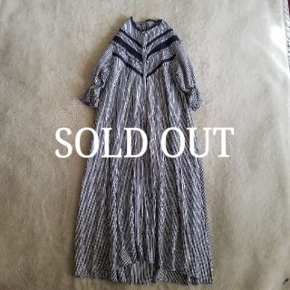 ナイスクラップ(NICE CLAUP)の[NICE CLAUP] stripe one-piece(ロングワンピース/マキシワンピース)