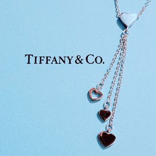 ティファニー(Tiffany & Co.)のnori様 ティファニー マルチハート ネックレス ペンダント オープンハート(ネックレス)