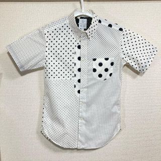 ビューティアンドユースユナイテッドアローズ(BEAUTY&YOUTH UNITED ARROWS)の半袖ドットシャツ　サイズ2(M)(シャツ)