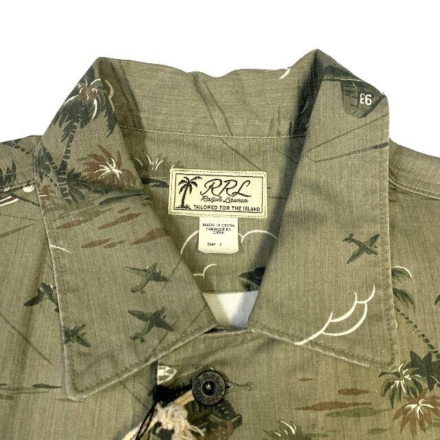 新品 ダブルアールエル RRL アロハ柄 カバーオール ジャケット M POLO ドバイ選手権 RRL ダブルアールエル L ウールブレンドカバーオール カバーオール