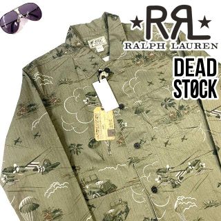 ダブルアールエル(RRL)の新品 ダブルアールエル RRL アロハ柄 カバーオール ジャケット M POLO(カバーオール)