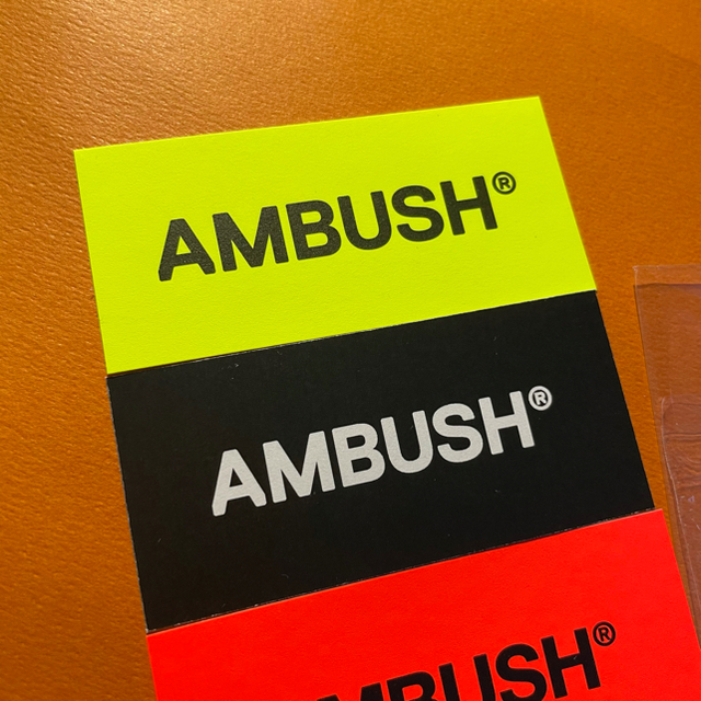 AMBUSH(アンブッシュ)のAmbush アンブッシュ  ステッカー5枚セット 新品未使用   メンズのファッション小物(その他)の商品写真