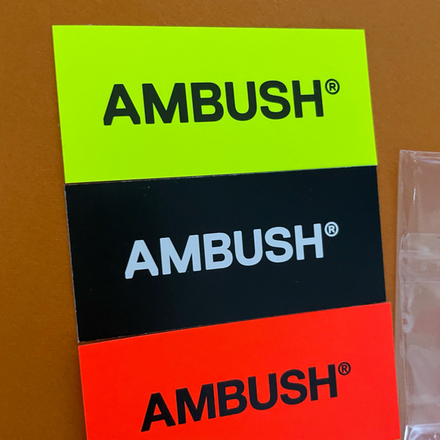 AMBUSH(アンブッシュ)のAmbush アンブッシュ  ステッカー5枚セット 新品未使用   メンズのファッション小物(その他)の商品写真