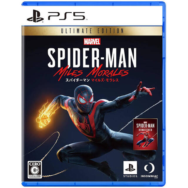 PlayStation(プレイステーション)のスパイダーマン マイルズ・モラレス Ultimate Edition エンタメ/ホビーのゲームソフト/ゲーム機本体(家庭用ゲームソフト)の商品写真