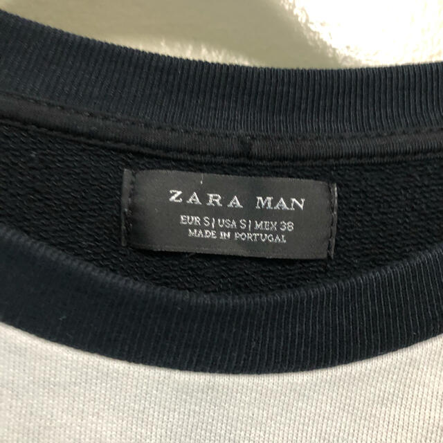 ZARA(ザラ)のZARA MAN シンプルトレーナー メンズのトップス(Tシャツ/カットソー(七分/長袖))の商品写真