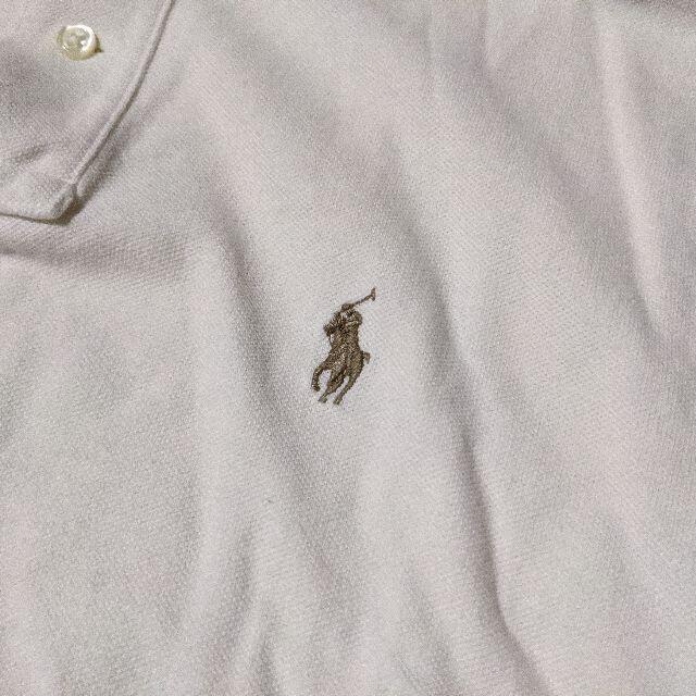 POLO RALPH LAUREN(ポロラルフローレン)のPOLO Ralph Lauren ポロシャツ ホワイト ラルフローレン 古着  メンズのトップス(ポロシャツ)の商品写真