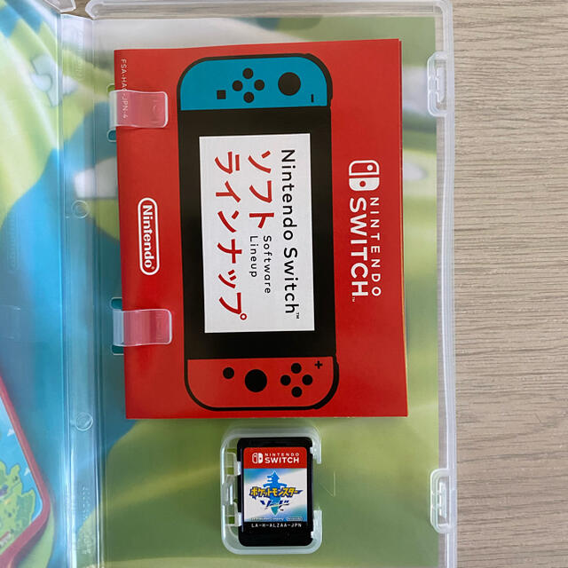 Nintendo Switch(ニンテンドースイッチ)のポケモン ソード＋大人の脳トレ Switchソフトセット エンタメ/ホビーのゲームソフト/ゲーム機本体(家庭用ゲームソフト)の商品写真