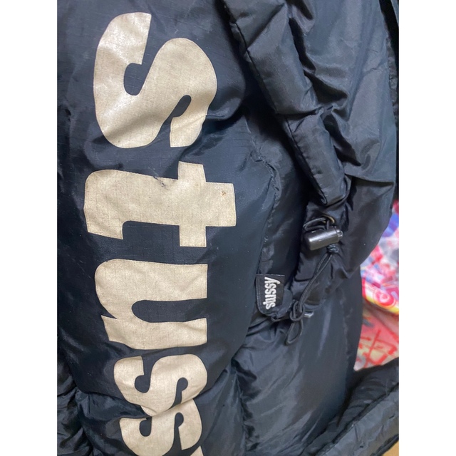 STUSSY - 90s OLD STUSSY フィッシング ダウンジャケット STUSSY - 90s OLD STUSSY フィッシング ダウンジャケット