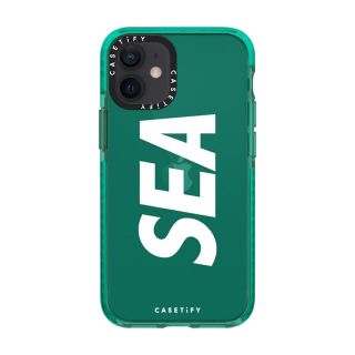 シー(SEA)のcasetify wind and sea iPhone12mini 値下げ可(iPhoneケース)