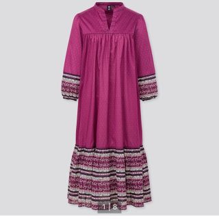 ユニクロ(UNIQLO)のUNIQLO ANNA SUI ワンピース(ひざ丈ワンピース)