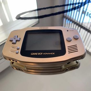 【ジャンク品】ゲームボーイアドバンス ゴールド