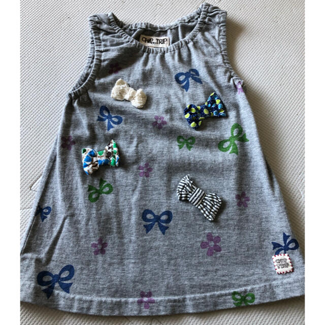 CHIP TRIP(チップトリップ)のCHIP TRIP  タンクトップ キッズ/ベビー/マタニティのキッズ服女の子用(90cm~)(Tシャツ/カットソー)の商品写真