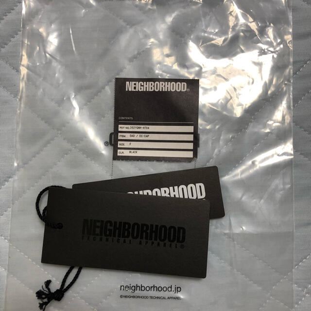 NEIGHBORHOOD(ネイバーフッド)のneighborhood DAD/EC-CAP ブラック メンズの帽子(キャップ)の商品写真