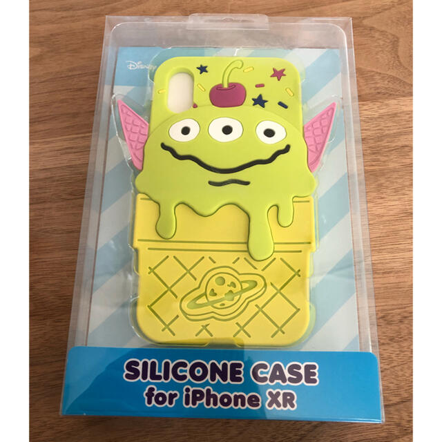 Disney(ディズニー)の iPhone XRケース  シリコンケース  エイリアン トイストーリー スマホ/家電/カメラのスマホアクセサリー(iPhoneケース)の商品写真