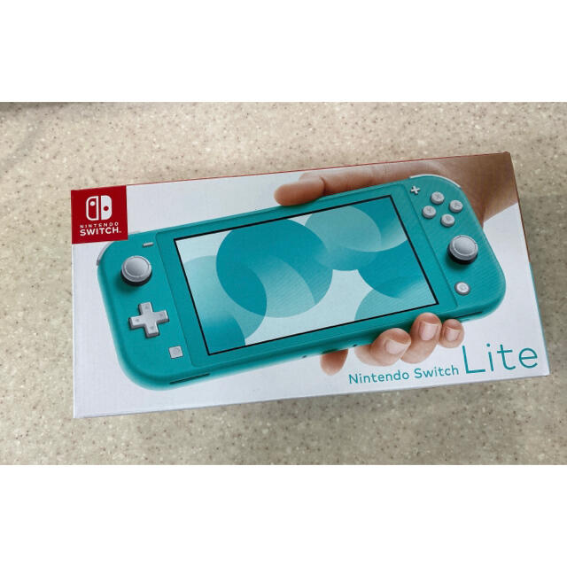 【新品・保証付】任天堂スイッチライト ターコイズ　本体　4/25