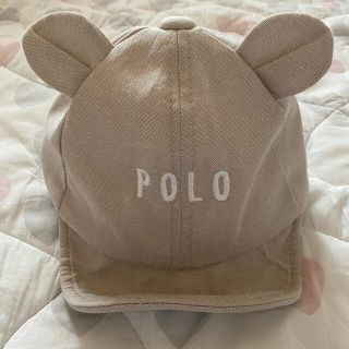 ポロラルフローレン(POLO RALPH LAUREN)のPOLO キャップ くま耳 44cm(帽子)