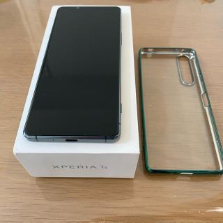 エクスペリア(Xperia)の香港版GREEN XPERIA1 II 5G 12GB/256GB(スマートフォン本体)