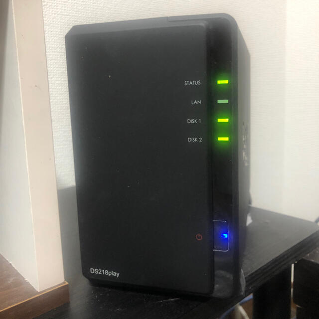 Synology DiskStation DS218play +HDD4TB×2