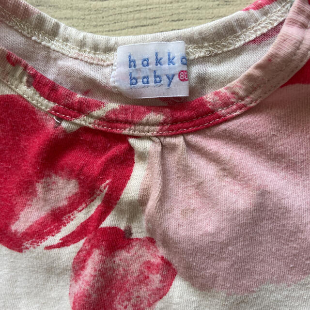 hakka baby(ハッカベビー)の専用　ハッカベビー　チュニック  トップス　80 女の子 キッズ/ベビー/マタニティのベビー服(~85cm)(シャツ/カットソー)の商品写真