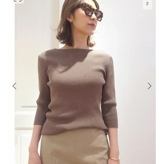 ドゥーズィエムクラス(DEUXIEME CLASSE)のドゥーズィエムクラス   EVERYDAY KNIT リブ　ニット(ニット/セーター)