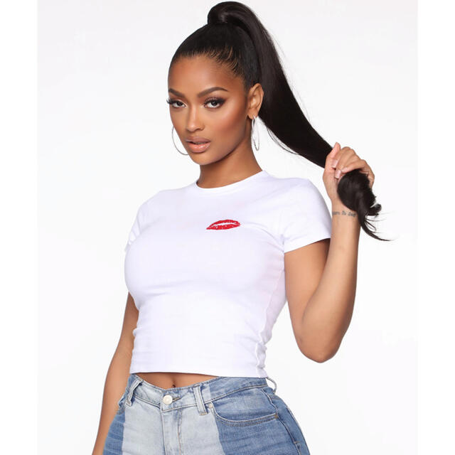 GYDA(ジェイダ)のFASHION NOVA ピチT レディースのトップス(Tシャツ(半袖/袖なし))の商品写真