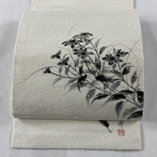 名古屋帯 優品 正絹 【中古】(帯)