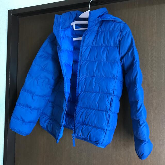 UNIQLO(ユニクロ)の140中綿ジャンパー キッズ/ベビー/マタニティのキッズ服男の子用(90cm~)(ジャケット/上着)の商品写真