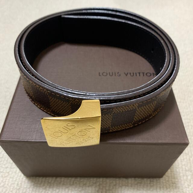 LOUIS VUITTON ベルト ダミエ-